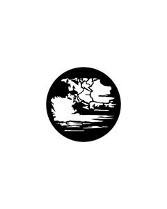 Standard Steel Gobo #79064 - Cloud 14 - Size A 100mm)