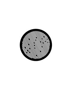 Standard Steel Gobo #77032 - Rain C - Size A 100mm)