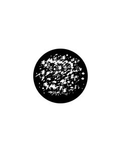 Standard Steel Gobo #76611 - Lightweave - Size A 100mm)