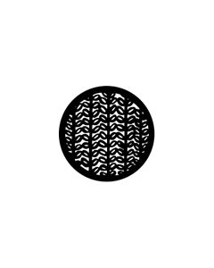 Standard Steel Gobo #77108 - Wheat Pattern - Size A 100mm)