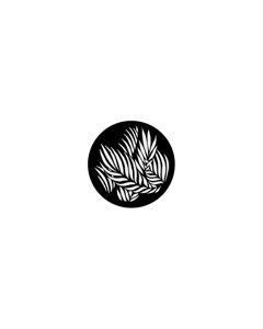 Standard Steel Gobo #77730 - Palm - Size A 100mm)