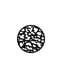 Standard Steel Gobo #78220 - Wrinkles (Large) - Size A 100mm)