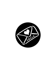 Standard Steel Gobo #76558 - Swalk - Size A 100mm)