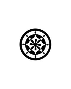 Standard Steel Gobo #77574 - Roundel - Size A 100mm)