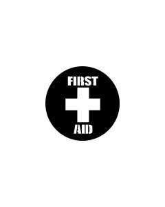 Standard Steel Gobo #77678 - First Aid - Size M (66mm)