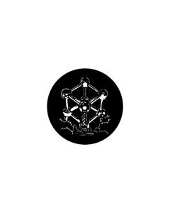 Standard Steel Gobo #78141 - Bruxelles - Size M (66mm)