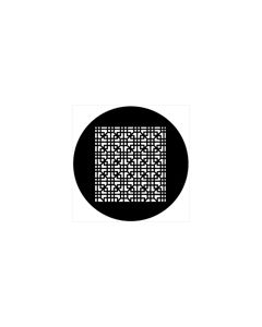 Standard Steel Gobo #78528 - Grate Interlock - Size M (66mm)