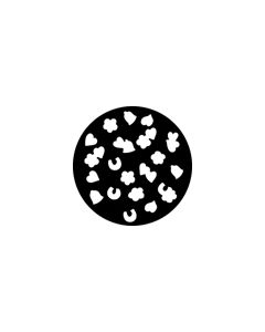 Standard Steel Gobo #76531 - Confetti - Size M (66mm)