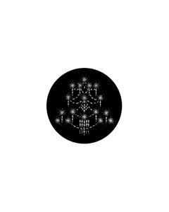 Standard Steel Gobo #77290 - Chandelier A - Size M (66mm)
