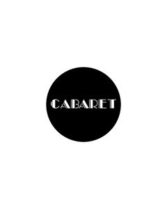 Standard Steel Gobo #78114 - Cabaret - Size M (66mm)