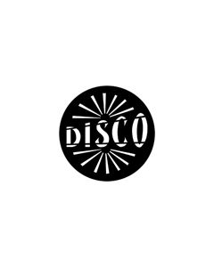 Standard Steel Gobo #79145 - Disco - Size M (66mm)
