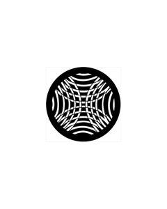 Standard Steel Gobo #74022 - Symmetric 22 - Size M (66mm)