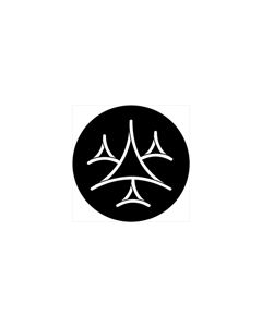 Standard Steel Gobo #74051 - Organic 1 - Size M (66mm)