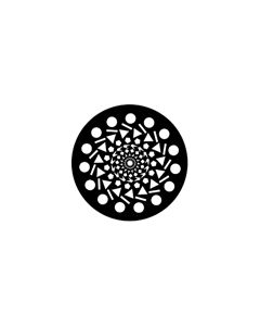 Standard Steel Gobo #77428 - All Sorts - Size M (66mm)