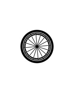 Standard Steel Gobo #77928 - Cartwheel - Size M (66mm)