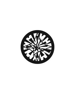 Standard Steel Gobo #78472 - Kapow - Size M (66mm)