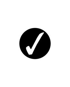 Standard Steel Gobo #78067 - Yes - Size M (66mm)