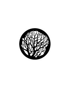 Standard Steel Gobo #77100 - Tree 2 - Size M (66mm)