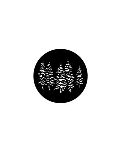 Standard Steel Gobo #77551 - Pines - Size M (66mm)