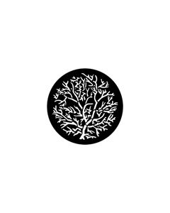 Standard Steel Gobo #77778 - Bare Branches (Reversed) - Size M (66mm)