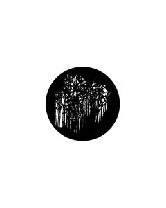 Standard Steel Gobo #77841 - Forest - Size M (66mm)