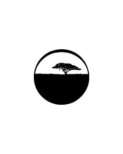 Standard Steel Gobo #78257 - Serengeti Sun - Size M (66mm)