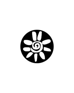 Standard Steel Gobo #78429 - Sun Decor - Size M (66mm)