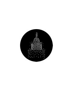 Standard Steel Gobo #73623 - Fountain C - Size M (66mm)