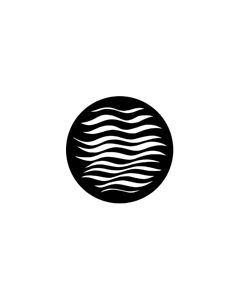 Standard Steel Gobo #77425 - Swell - Size M (66mm)