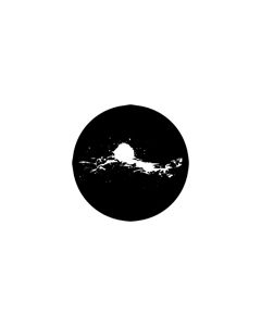 Standard Steel Gobo #77849 - Galaxy - Size M (66mm)