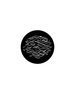 Standard Steel Gobo #77906 - Reflected Water 2 - Size M (66mm)