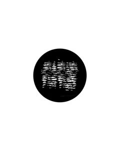 Standard Steel Gobo #78485 - Glints - Size M (66mm)