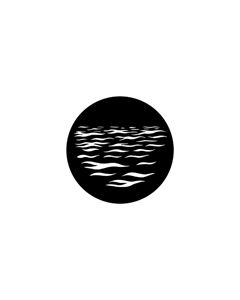 Standard Steel Gobo #79173 - Horizon 1 - Size M (66mm)