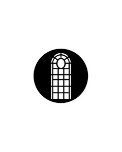 Standard Steel Gobo #77140 - Imperial - Size M (66mm)