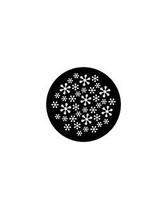 Standard Steel Gobo #71001 - 50's Breakup 1 - Size M (66mm)