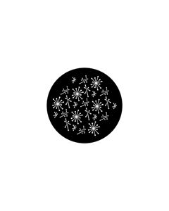 Standard Steel Gobo #71002 - 50's Breakup 2 - Size M (66mm)