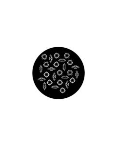 Standard Steel Gobo #71003 - 50's Breakup 3 - Size M (66mm)