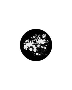 Standard Steel Gobo #71044 - Poppy Field - Size M (66mm)