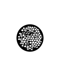 Standard Steel Gobo #76599 - Printed Mesh - Size M (66mm)