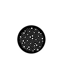 Standard Steel Gobo #77053 - Dot Breakup (Med) - Size M (66mm)