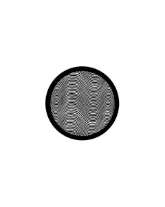 Standard Steel Gobo #77113 - Undulation - Size M (66mm)