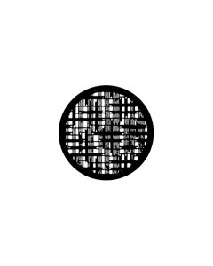 Standard Steel Gobo #77524 - Squares - Size M (66mm)