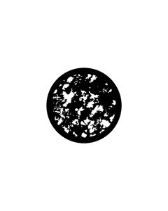 Standard Steel Gobo #77764 - Amorphous - Size M (66mm)