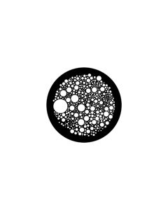 Standard Steel Gobo #77915 - Foam - Size M (66mm)