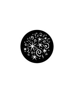 Standard Steel Gobo #78127 - Spangles - Size M (66mm)