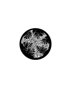 Standard Steel Gobo #78236 - Thorn Breakup - Size M (66mm)