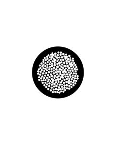 Standard Steel Gobo #78441 - Hole Punch - Size M (66mm)