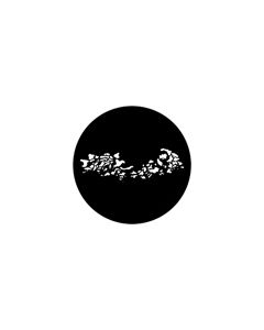 Standard Steel Gobo #77714 - Cloud 4 - Size M (66mm)