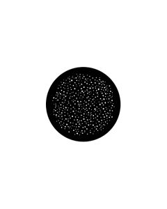 Standard Steel Gobo #77884 - Snow - Size M (66mm)