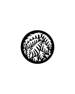 Standard Steel Gobo #71032 - Jungle Palms - Size M (66mm)